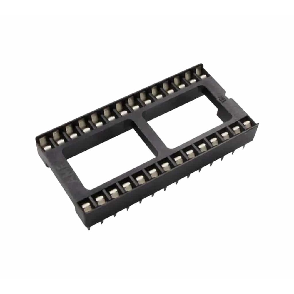 24 Pin Entegre Soketi Geniş 24 Pin Entegre Soketi Geniş