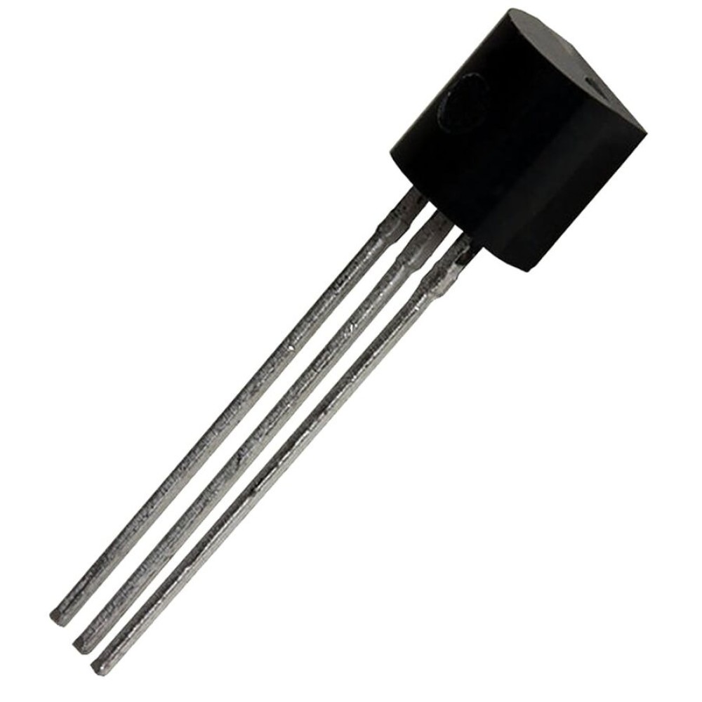 2 pcs BC547C (BJT) Transistor NPN 45 V 100 mA 300MHz 500 mW TO-92