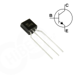 BC547 Transistör Bjt npn TO-92 100mA, 45V BC547 Transistör Bjt npn TO-92 100mA, 45V