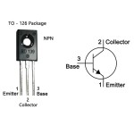 BD139 Transistör BJT TO126 1.5A 80V - NPN