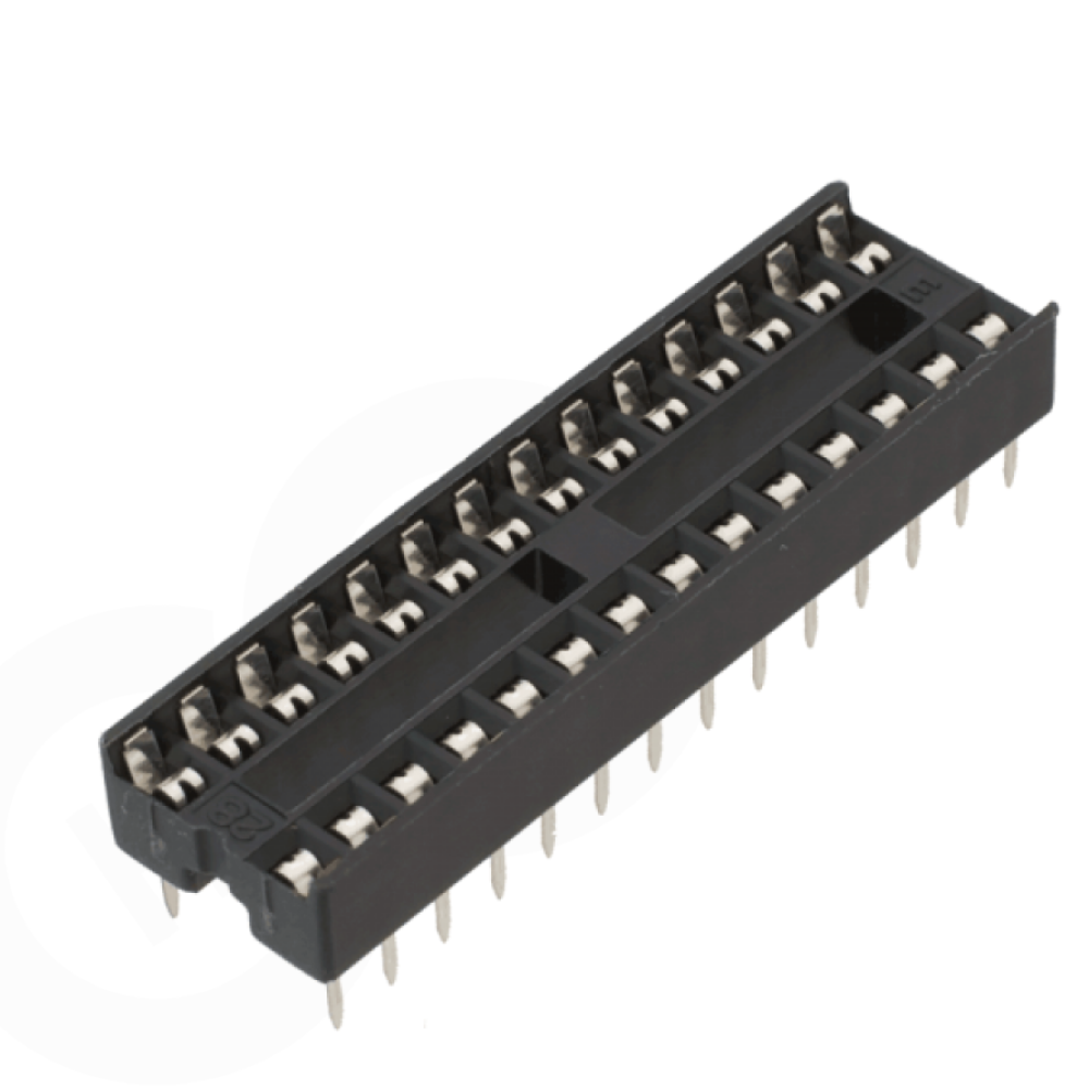 24 Pin Entegre Soketi Dar