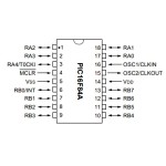 PIC16F84A-04 / P DIP18 8-Bit 20MHz Microcontroller
