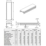 PIC16F877A-I/P DIP40 8-Bit 20MHz Mikrodenetleyici