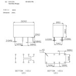 5V 1A Mini Çift Kontak Röle