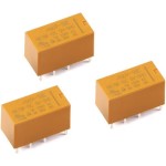 12V 1A  Mini  Çift  Kontak Röle 12V 1A  Mini  Çift  Kontak Röle