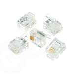 RJ-11 4 Pinli Telefon Jak Konnektörü RJ-11 4 Pinli Telefon Jak Konnektörü