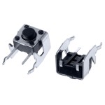 6x6 5mm Tact Push Button Switch Yatık 6x6 5mm Tact Push Button Switch Yatık