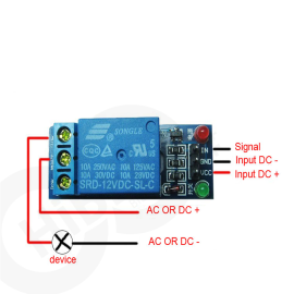 5V Tekli Röle Kartı