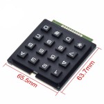 Keypad 4X4 Siyah