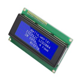 20x4 LCD Ekran I2C Modüllü Mavi Aydınlatma
