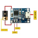 TP4056  Lityum Lipo Şarj Modülü Type micro USB TP4056  Lityum Lipo Şarj Modülü Type micro USB