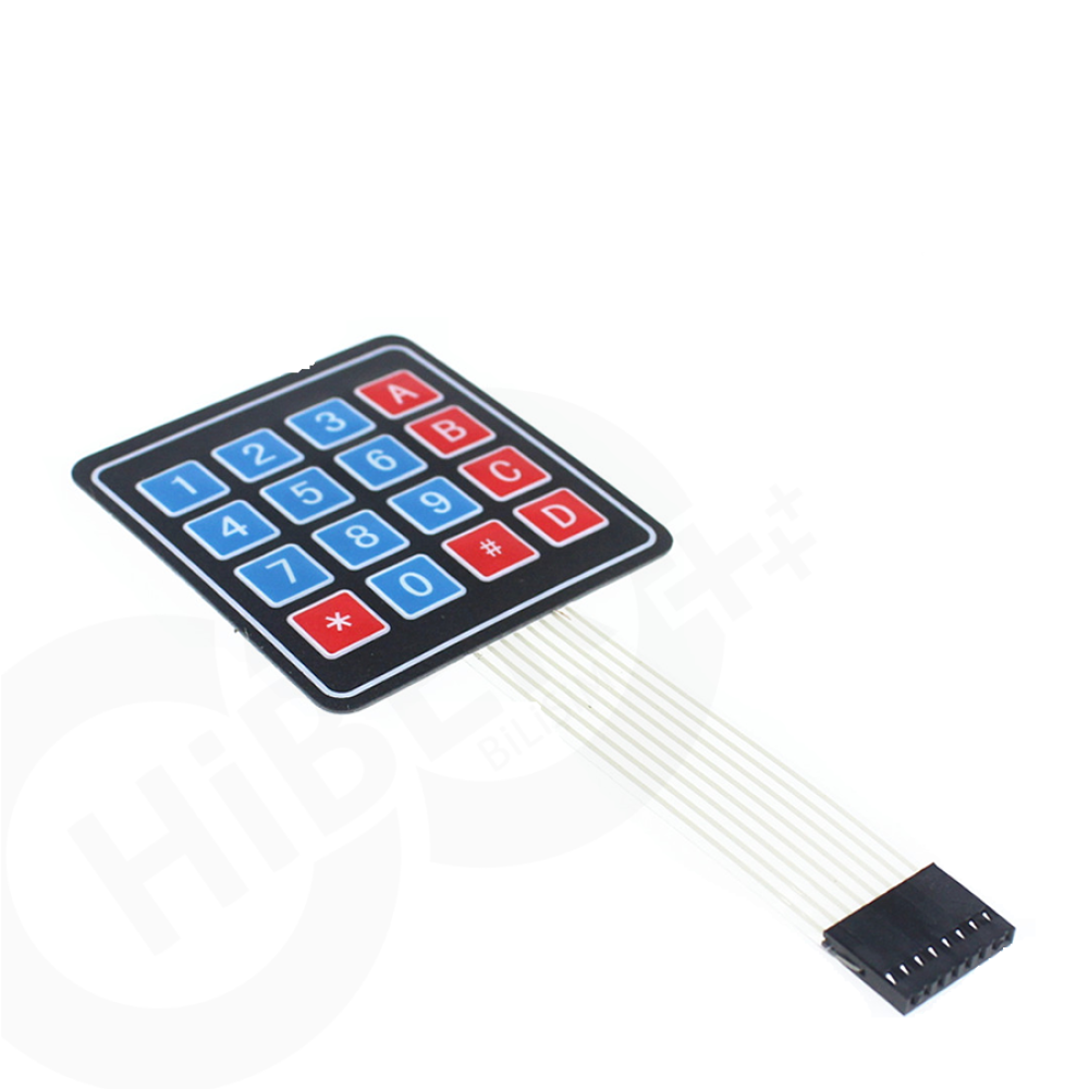 4x4 Membran klavye 4x4 Membran klavye