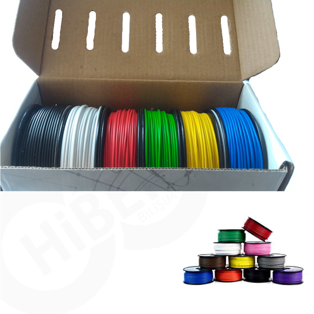 22AWG  Rulo 6x15MT Çok Damarlı