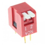 2 li Dip Switch 2.54mm ON-OFF 90 Derece 2 li Dip Switch 2.54mm ON-OFF 90 Derece