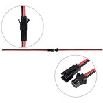 2 Pin JST SM Kablo Dişi + Erkek