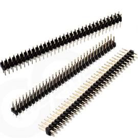 2x40 Pin Erkek Header 2.54 mm 180 derece