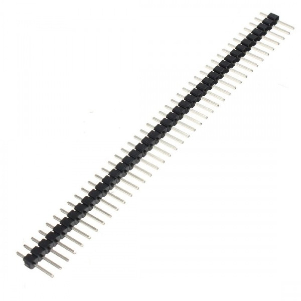 1x40 Pin Erkek Header 2.54 mm 180 derece 1x40 Pin Erkek Header 2.54 mm 180 derece