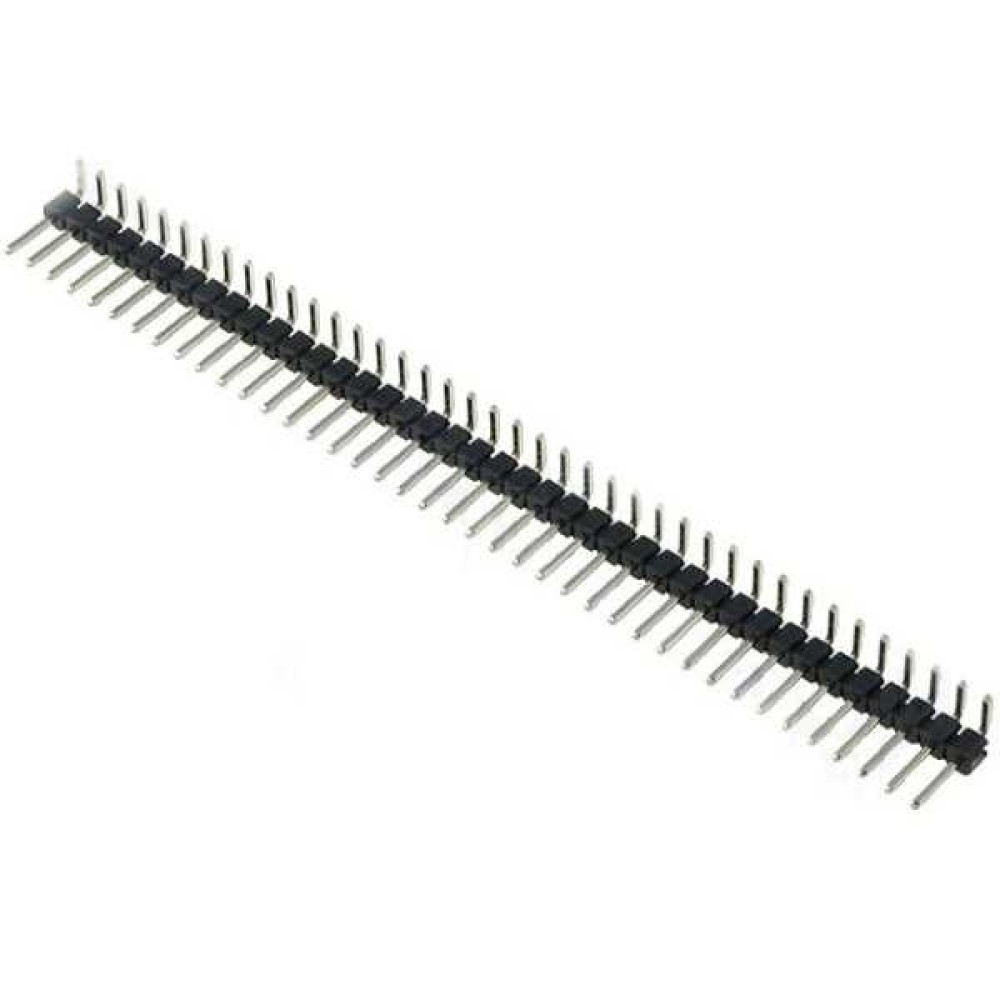 1x40 Pin Erkek Header 2.54mm 90 Derece 1x40 Pin Erkek Header 2.54mm 90 Derece