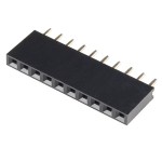 1x6 Pin Dişi Header 2.54 mm 180 derece 1x6 Pin Dişi Header 2.54 mm 180 derece