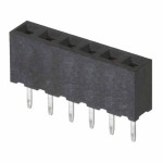 1x6 Pin Dişi Header 2.54 mm 180 derece 1x6 Pin Dişi Header 2.54 mm 180 derece