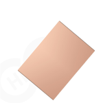 5x10 Bakır Plaket  - FR4 (Epoksi)