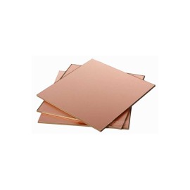 10x10 Bakır Plaket FR2 (Deliksiz Pertinaks)
