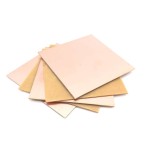 10x10 Bakır Plaket FR2 (Deliksiz Pertinaks)