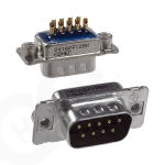 9 Pin Lehim Tip Erkek D-Sub Konnektör