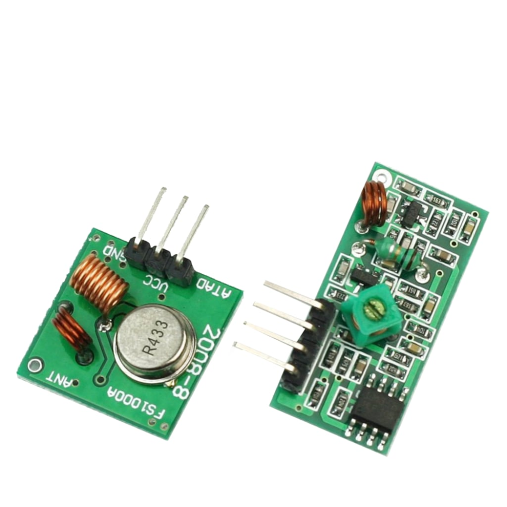 433MHz RF Kablosuz Alıcı Verici Modül Seti