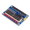 TM1638 Modülü Anahtar Ekran AVR Arduino 8-Bit Dijital LED Kartı