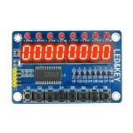 TM1638 Modülü Anahtar Ekran AVR Arduino 8-Bit Dijital LED Kartı TM1638 Modülü Anahtar Ekran AVR Arduino 8-Bit Dijital LED Kartı