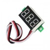 DC 0-100V Voltmetre KIRMIZI