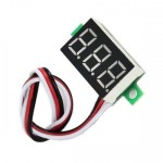 DC 0-100V Voltmetre KIRMIZI DC 0-100V Voltmetre KIRMIZI