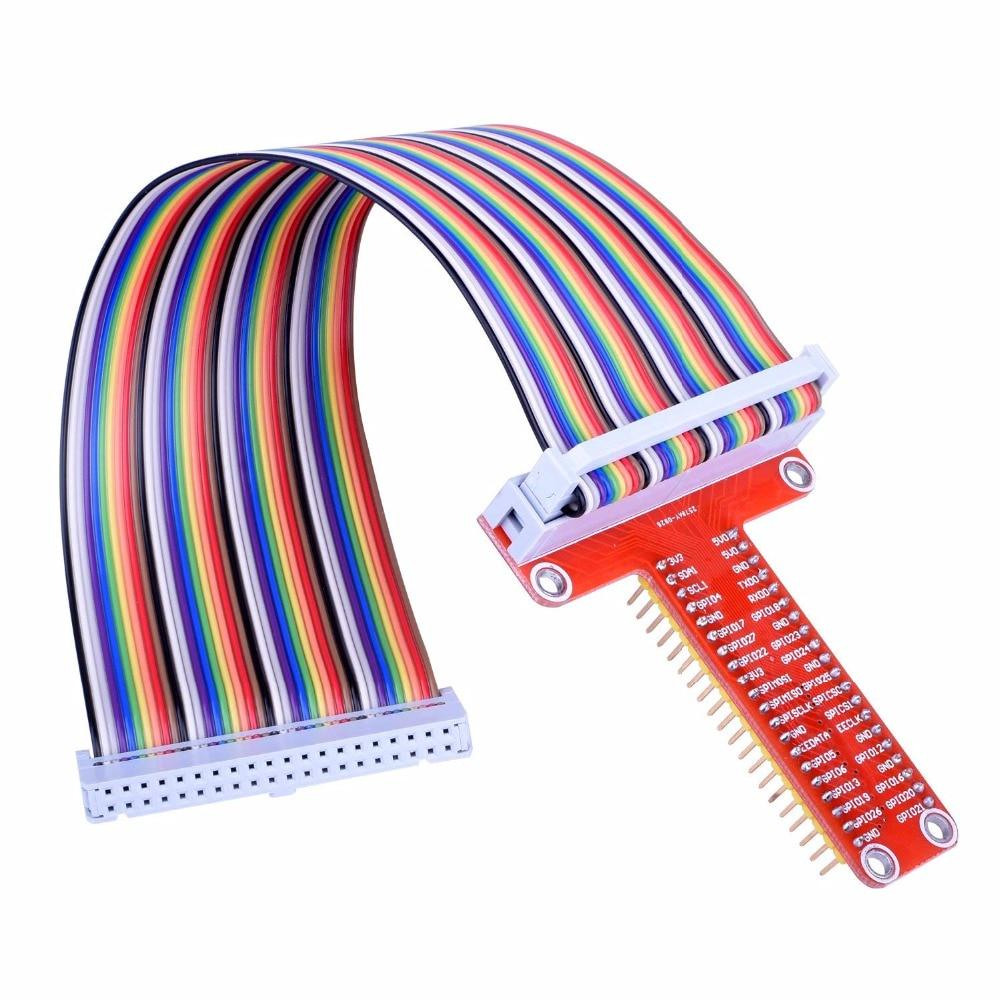 Raspberry Pi GPIO Breadboard Ribbon Kablo Seti Raspberry Pi GPIO Breadboard Ribbon Kablo Seti
