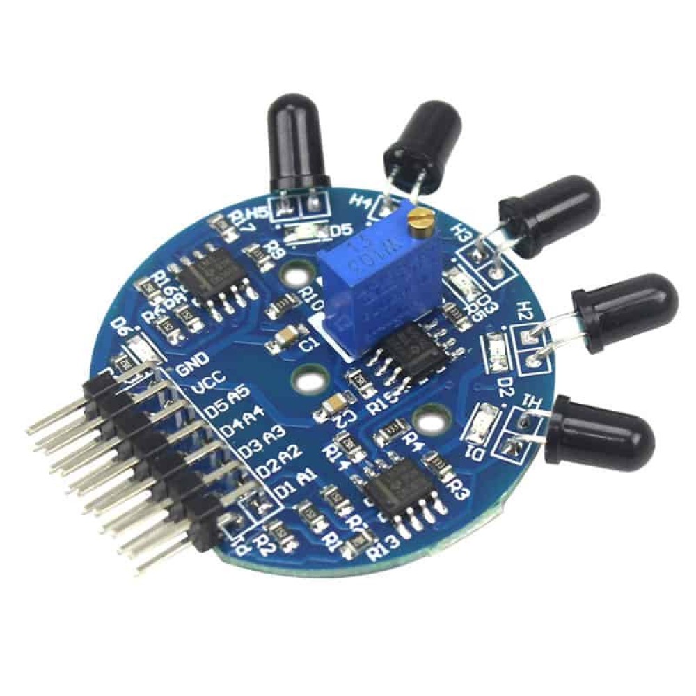 5 Kanal Arduino Ateş Algılayıcı Sensör 5 Kanal Arduino Ateş Algılayıcı Sensör