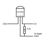 DS18B20 Isı Sıcaklık Sensörü DS18B20 Isı Sıcaklık Sensörü