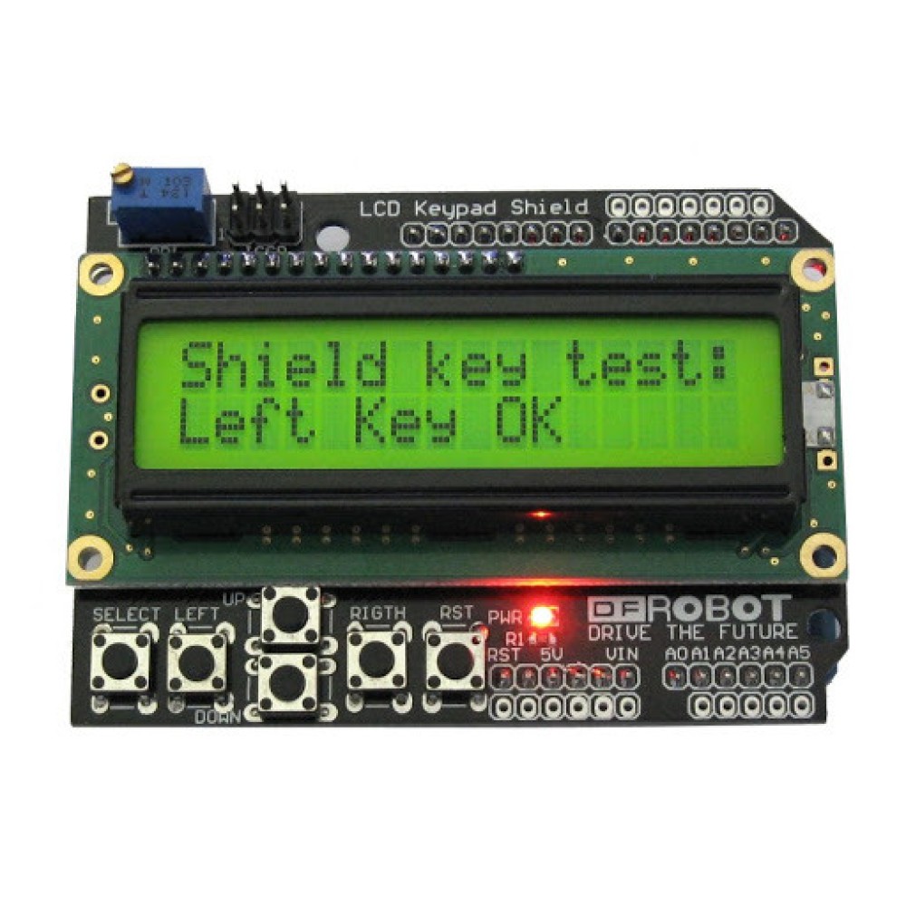 Arduino LCD Keypad Shield