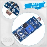 LDR Işık Sensörü Kartı