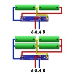 2S 3A BMS 7.4V 18650 Lityum Pil Şarj Koruma Kurulu Şarj Devresi