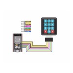 3x4 Membran Tuş Takımı 3x4 Membran Tuş Takımı