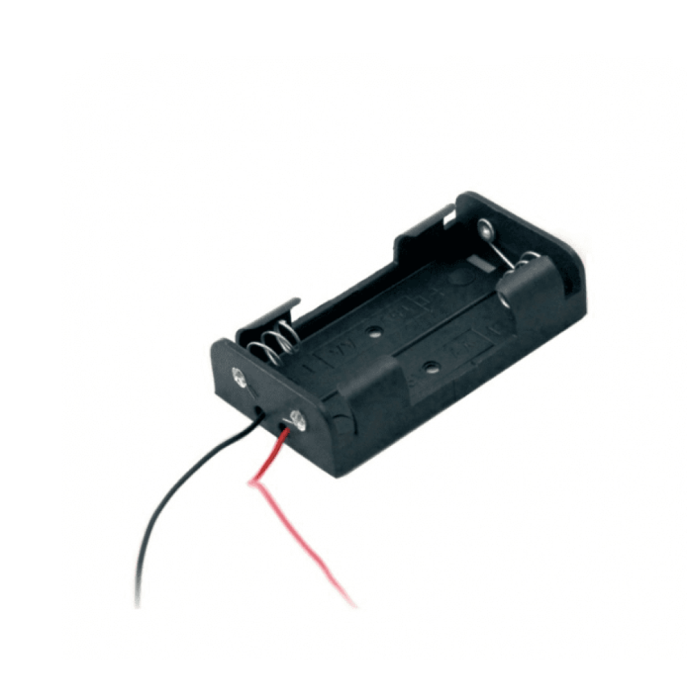 AA Pil İçin 2'li Pil Yuvası AA Pil İçin 2'li Pil Yuvası