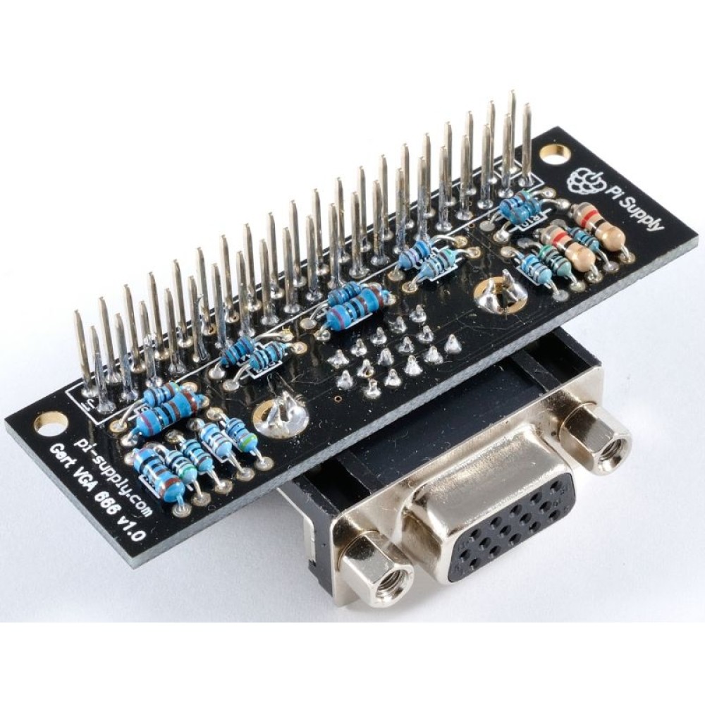 Raspberry Pi - Gert VGA 666 - GPIO-VGA Dönüştürcü 2. Ekran için Raspberry Pi - Gert VGA 666 - GPIO-VGA Dönüştürcü 2. Ekran için