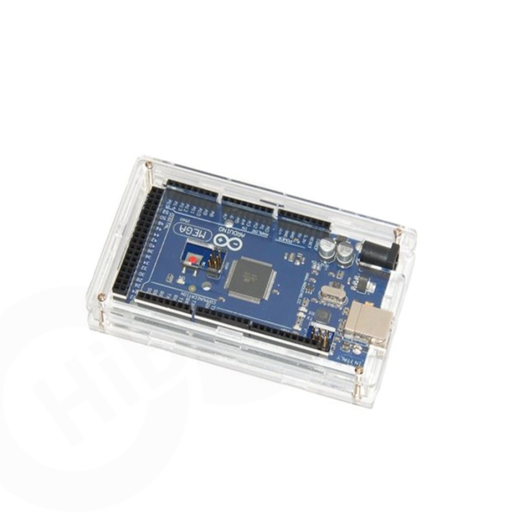 Arduino MEGA 2560 R3 Pleksi Kutu Arduino MEGA 2560 R3 Pleksi Kutu