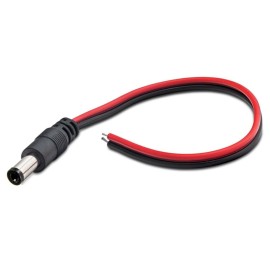 DC Erkek Jak Kablolu 2.2x5.5mm