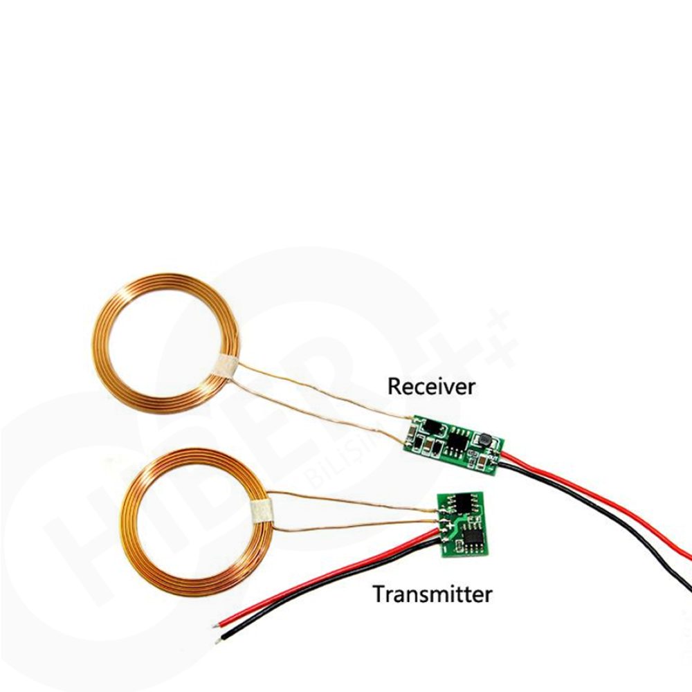 3.3V Kablosuz Şarj Modülü