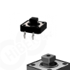 12x12 7.3mm Tact Push Button Switch Kare Dik