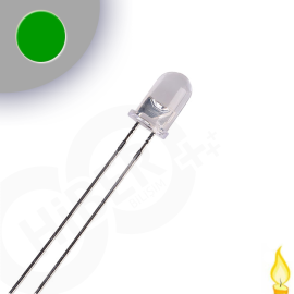 5mm Mum Led Yeşil 10 Adet