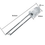 5mm Led Şeffaf Mavi 10 Adet 5mm Led Şeffaf Mavi 10 Adet