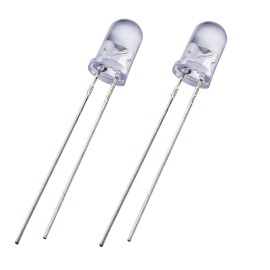 5mm Led Şeffaf Günışığı 10 Adet