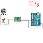 Ağırlık Sensörü - Load Cell Sensor 50 KG